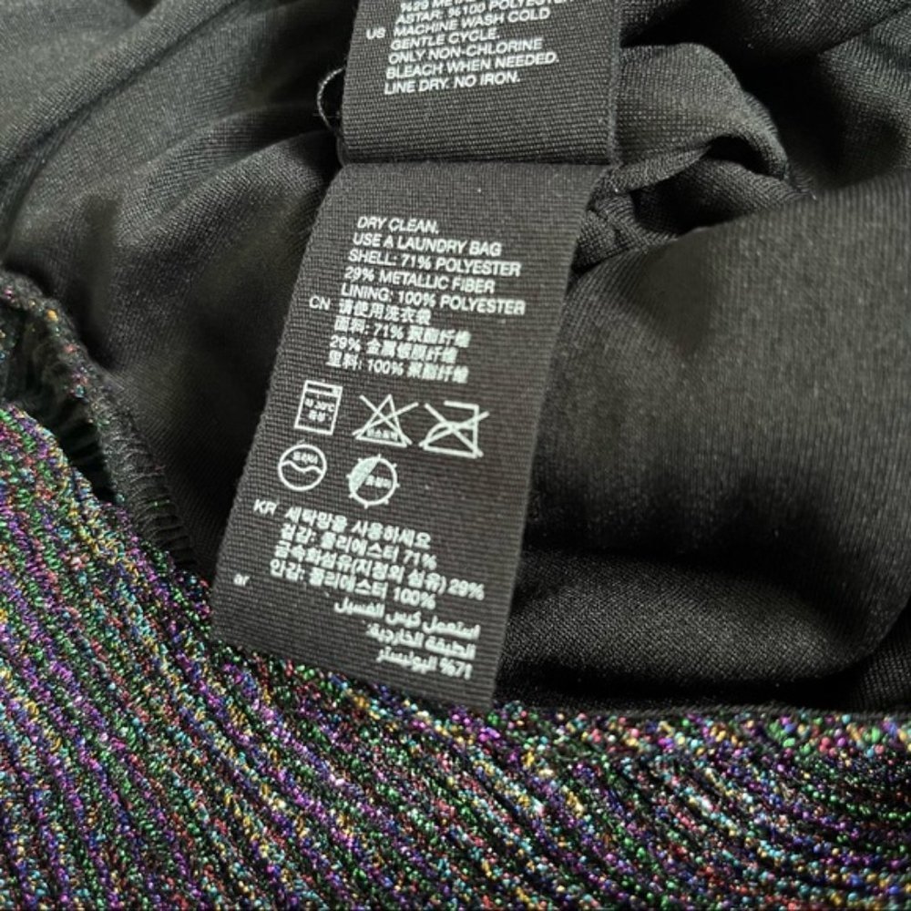 & OTHER STORIES Frills And Glitter Dress Size 10 - Picture 11 of 11